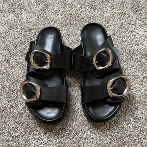 Anthropologie Buckle Sandal